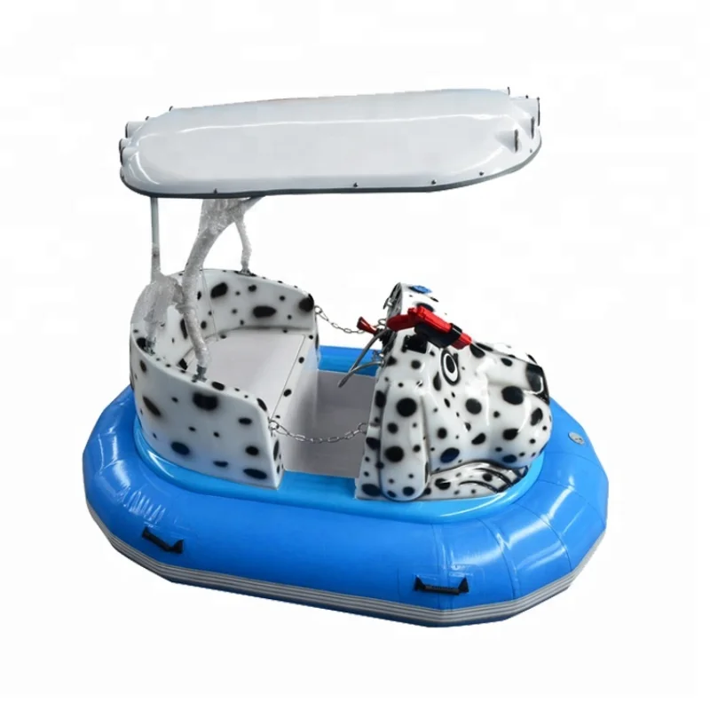 Water Play Equipment Inflatable Electric Bumper Boat for Kids and Adults