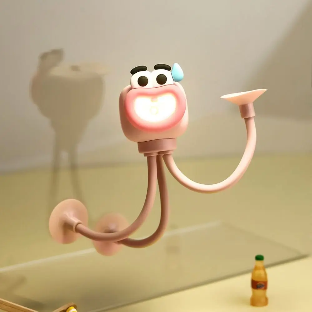 

Durable Octopus Octopus Night Light Adjustable Easy Fixed Mini Table Lamp Fun Reading Light