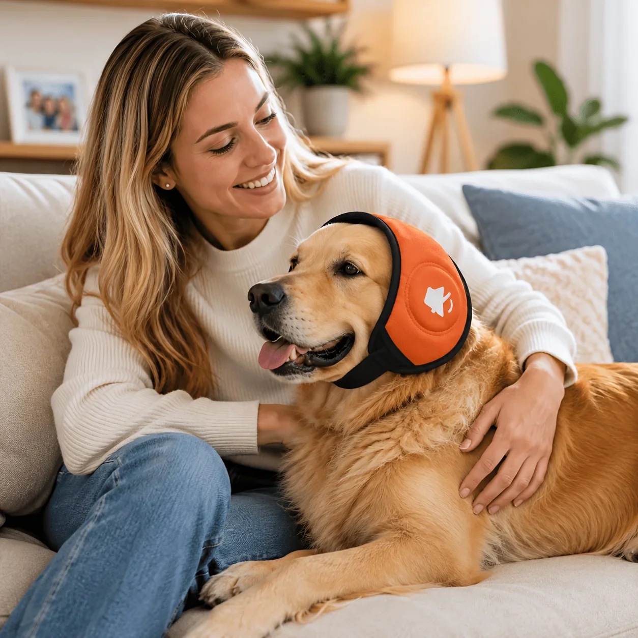 Beruhigende Ohrenschützer für Haustiere, Lärmschutz-Kopfbedeckung für Hunde, Ganzjahres-Ohrenschützer für Innen- und Außenbereich, Bade-Ohrenschützer, in verschiedenen Farben für Hunde – Detail 6
