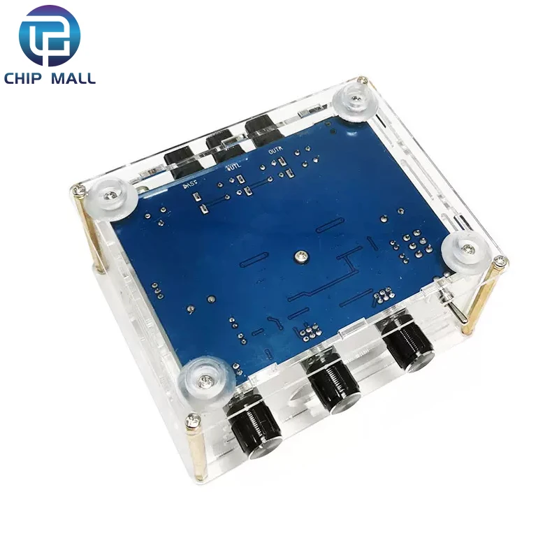 TPA3116D2 Digital Power Amplifier Board 2.1 Three Channel 50*2+100W Overweight Bass Power XH-M566 New Spot