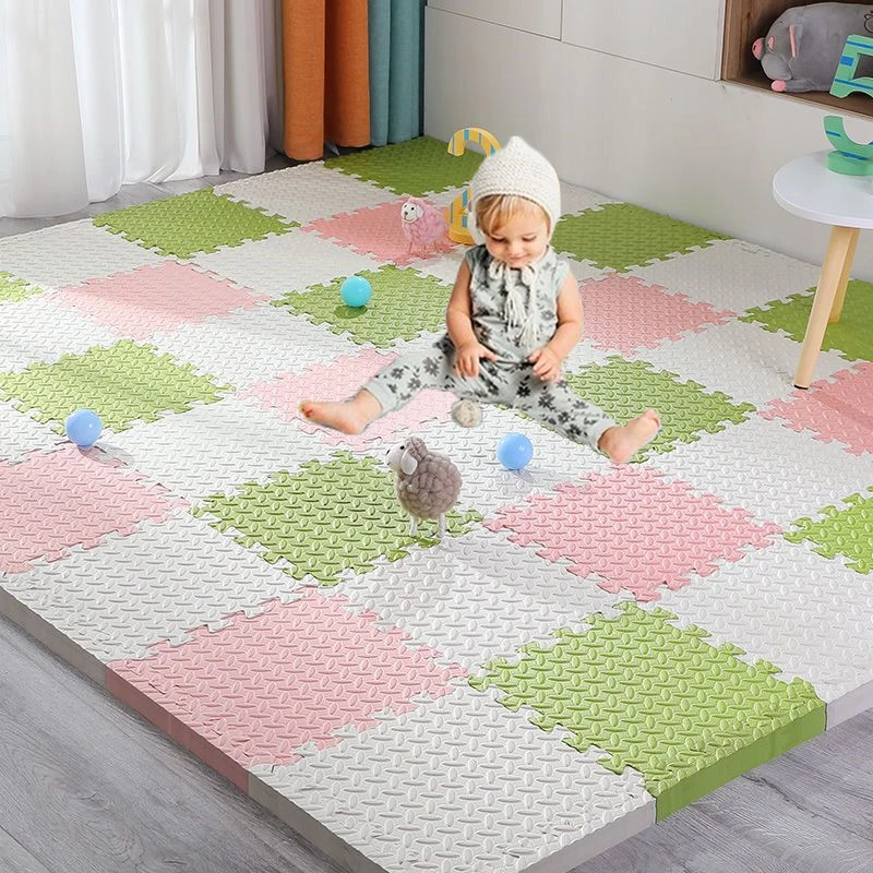 Baby Play Mat Surface Activity Baby Crawling Mat Puzzle Mat Puzzle Game Safety Baby Mats Baby Crawling Mat 18pcs 30cm× 30cm