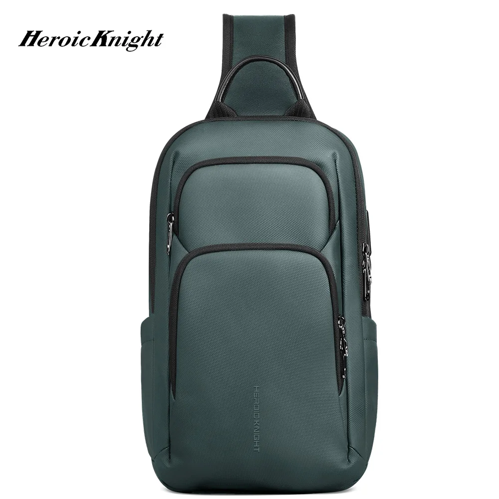 Heroic Knight Sling Bag For Men Light Water-Resistant Business Crossbody Bag For 7.9