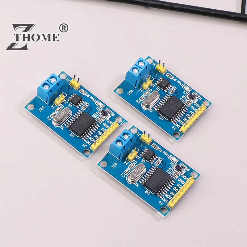 Placa de módulo de driver de ônibus mcp2515, receptor tja1050 spi para 51 módulo de interface de controlador de braço para arduino kit diy