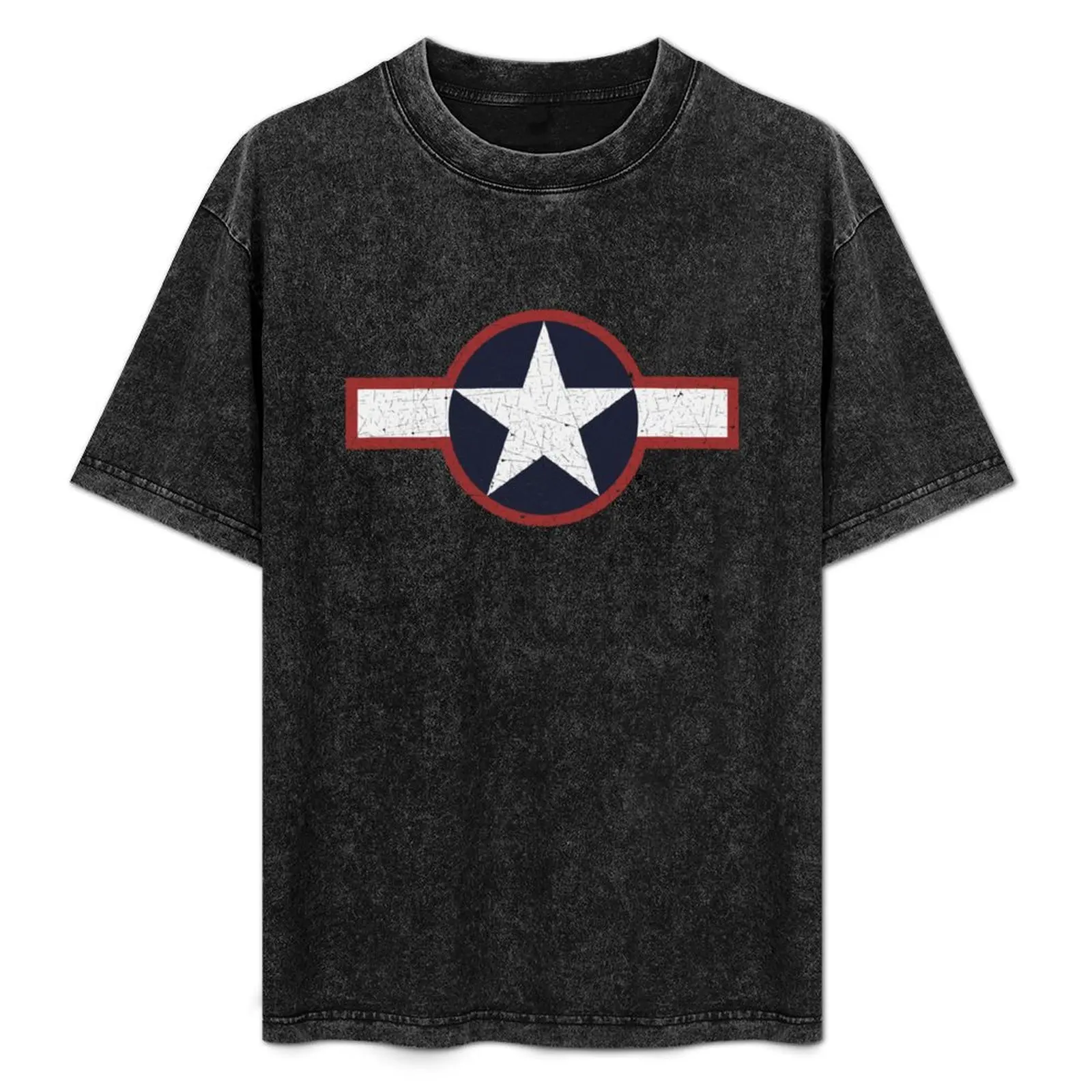 

Vintage Look US Forces Roundel 1943 T-Shirt cute clothes baggy shirts Short sleeve tee men