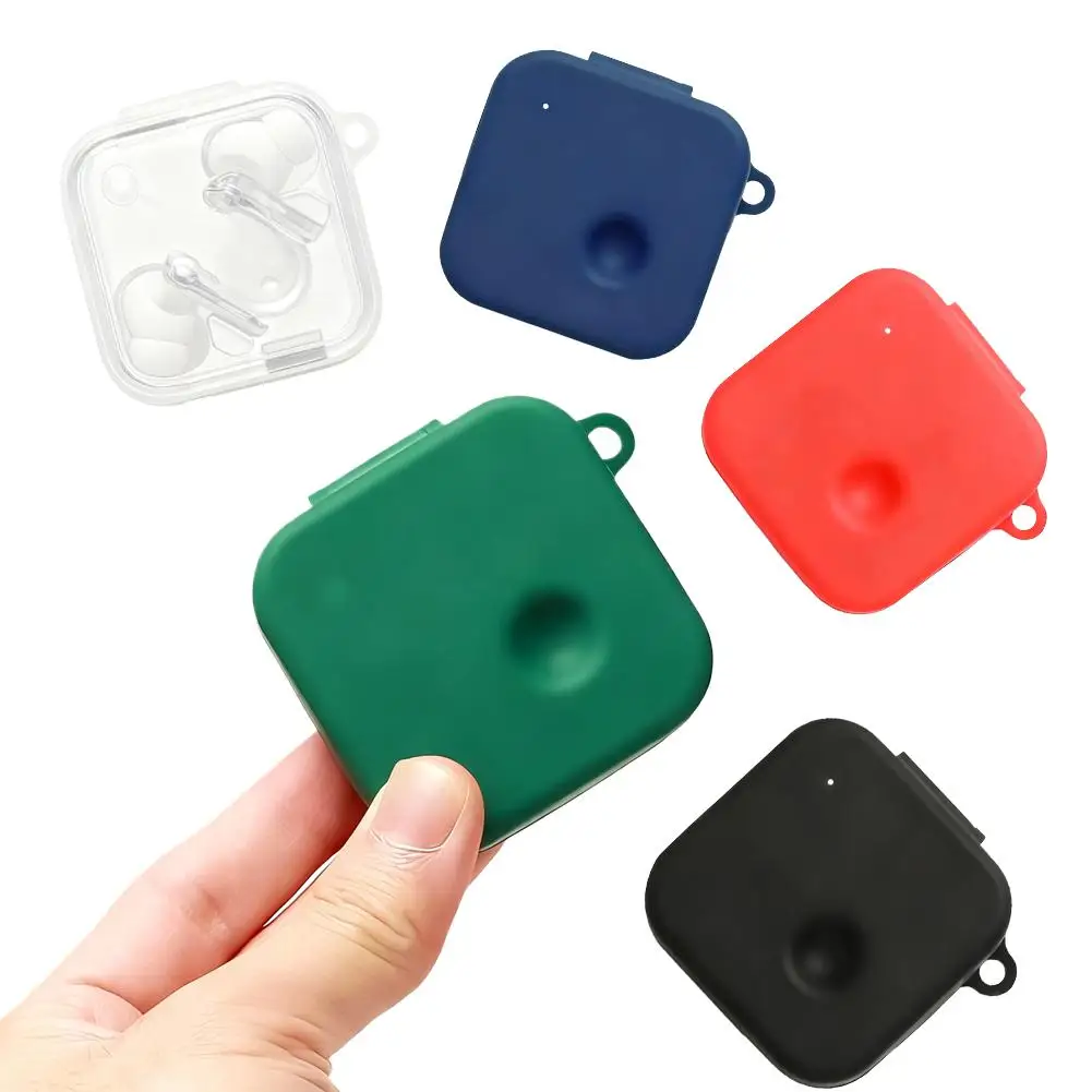 

﻿ For Nothing Ear 3 Accessories Protector Earphone Case Silicone Protective Case With Carabiner Wireless Earbuds Silicone C H4P3