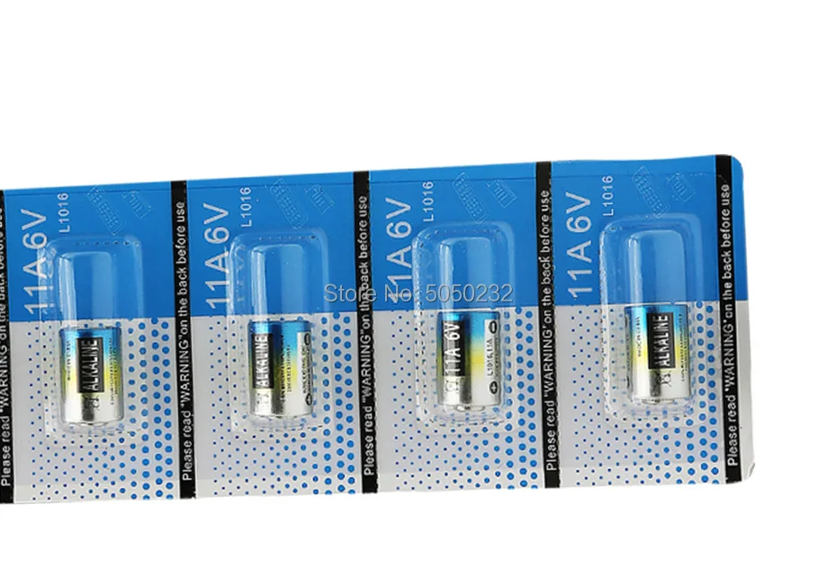 2pcs per lot Mercury free 6V 11A L1016 alkaline battery A11 MN11 GP11A L1016 CA21 for flashlight reading pen