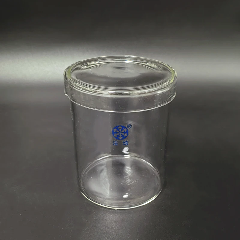 

Стакан FAPE низкой формы, плоская горловина с плоской крышкой, без клещей, лабораторный стакан, боросиликатное стекло