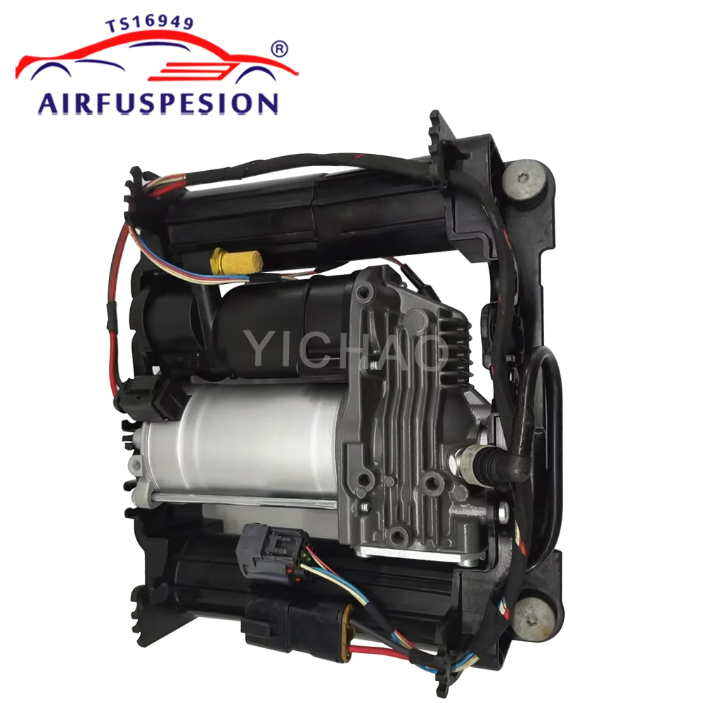 Air Compressor Pump w/Bracket For Land Rover Range Rover L322 Range Rover HSE Range Rover Supercharged 06-12 LR041777 LR038147