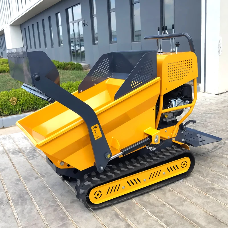 Customized 208cc Petrol Motor Farm Mini-Dumper Mini Truck Dumper For Agricultural Transportation