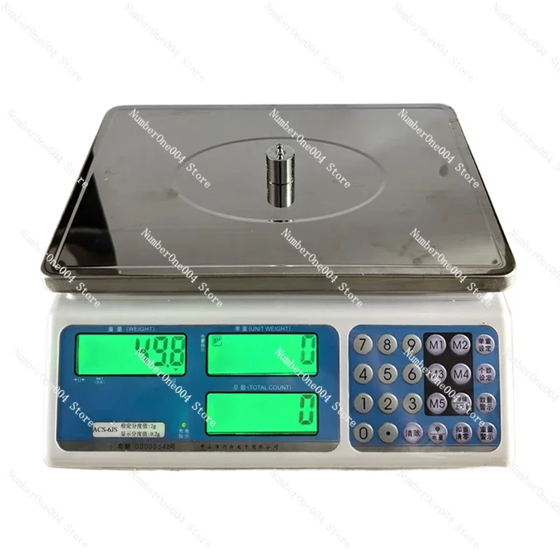 Counting Scale ACS-30JS Hengxin Electronic Scale 30kg/1g Industrial Weighing Point Electronic Weighing Table Scale