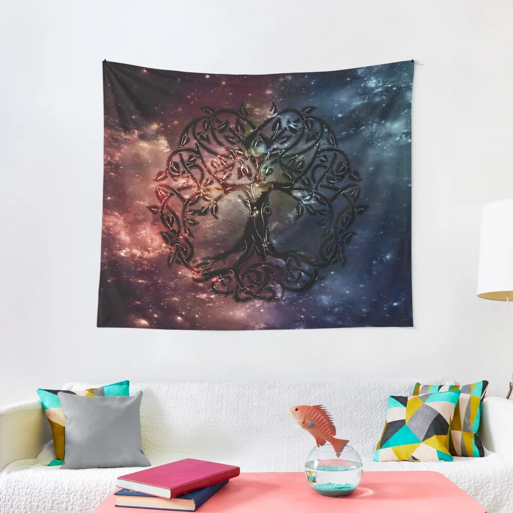 

Viking Tree of Life Tapestry Home Decorating Room Decoration Korean Style Tapestry