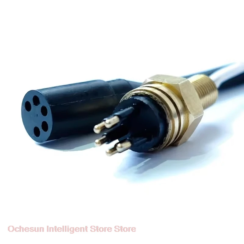 ROV IP69 MCBH8M MCIL Underwater Connector 7000 Meters Depth Deep Sea Marine Waterproof 2 3 4 6 8 Pin Male Cable Female 10A