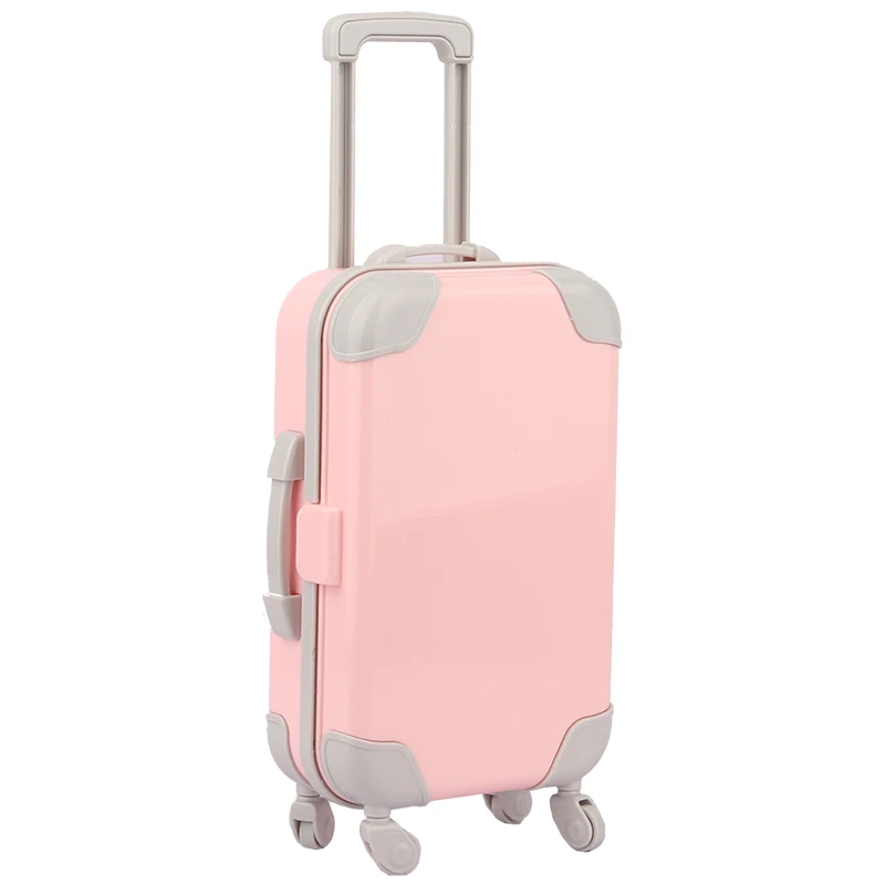 Toy Accessories Toys A Variety Of Color Matching Suitcases, Suitable For 18-inch American Dolls & 43cm newborn Baby Dolls