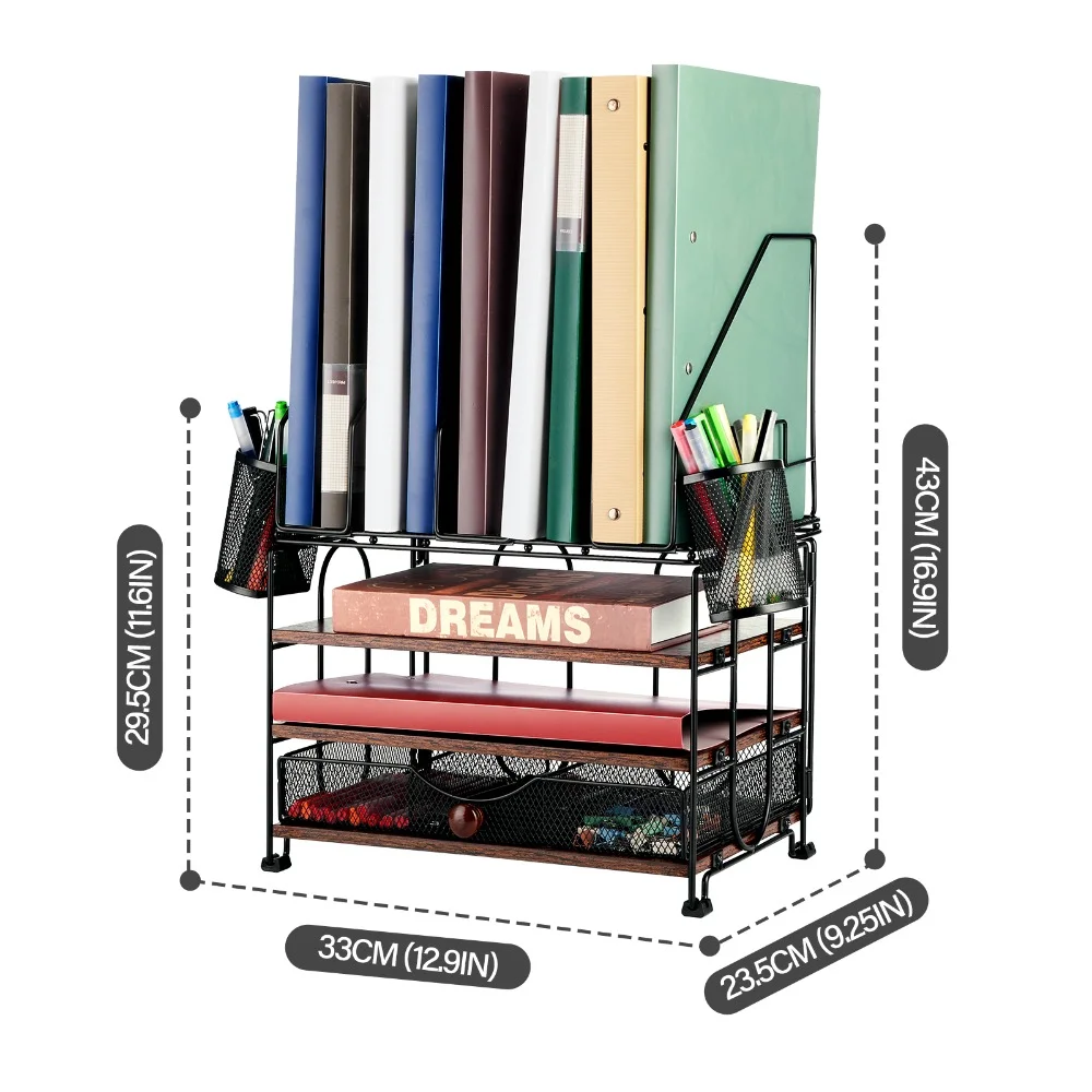 رف عمودي بسيط ثلاثي الطبقات. يمكن أن تتغير ركن غرفة المعيشة بشكل جيد. يمكنها فرز وتخزين الحطام بشكل منظم