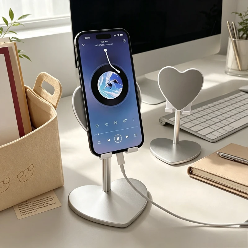 Love Mobile Phone Stand Multifunctional Retractable Mobile Phone Stand Tablet Holder Ipad Holder Phone Accessories