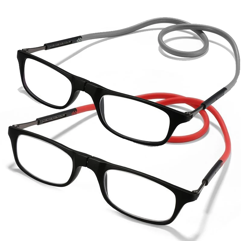 Neue Folding Hals Hängen Presbyopie Brille TR90 Magnet Lesebrille für Männer und Frauen Presbyopie Brille Brillen + 1,0-3,5