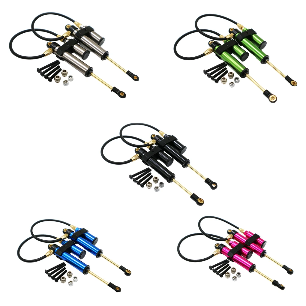 Aluminum Alloy Shock Absorber CNC Machined Negative Pressure Shock Damper for RedCat Gen7 1/10 RC Car Upgrade Part