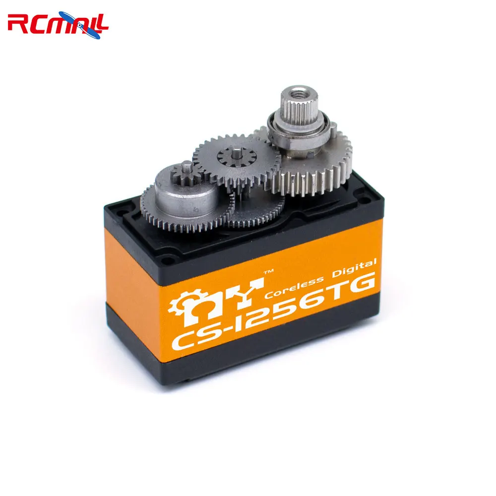 CS-1256TG 6.0V 20KG 고토크 풀 메탈 기어 코어리스 모터 표준 디지털 서보 1/8 1/10 RC 자동차 Hsp HPI 드론 크롤러