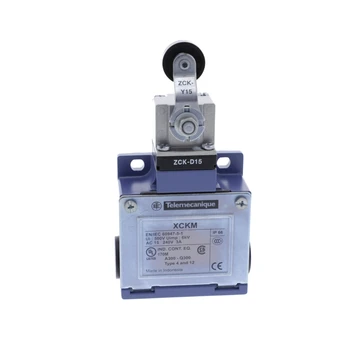XCKM115H29 XCKM115H29C = ZCKM1H29C + ZCKD15C Limit switches XC standard, XCKM, thermoplastic roller lever, 1NC + 1no, snap action