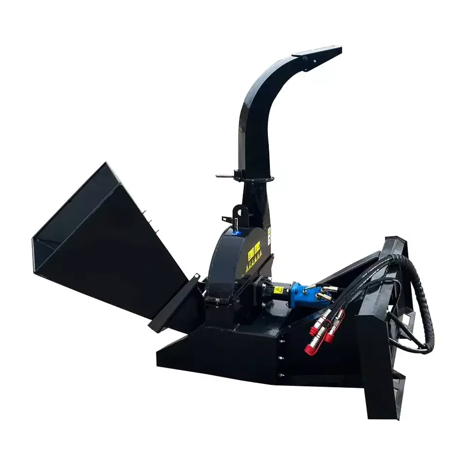 

Manufacturer Wood Chipping Machine Wood Chipper Shredder for Skid Steer Loader