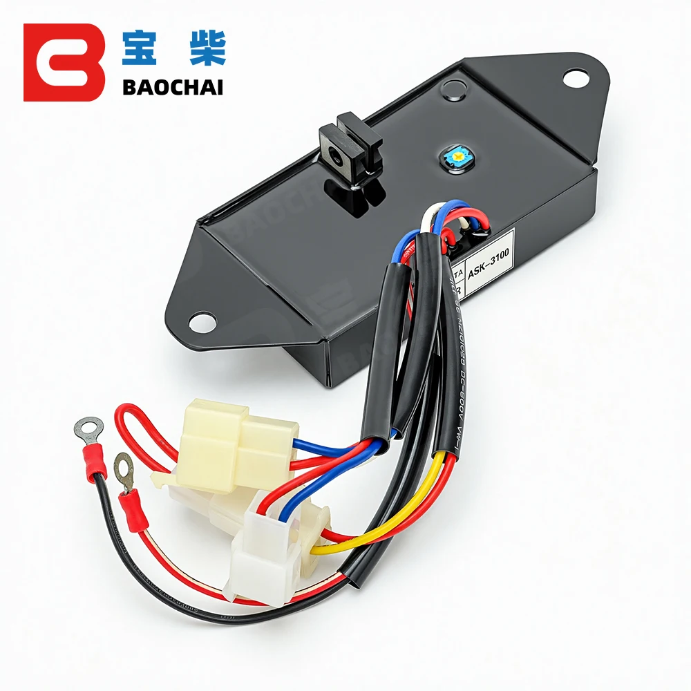 Diesel Generator Automatic Voltage Regulator AVR ASK-3100 ASK3100B 380V 10KVA Fit