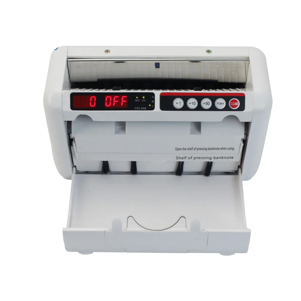 

Portable Bill Counter Fake Money Detector UV MG Mini Cash Counting Machine With Rechargeable Battery