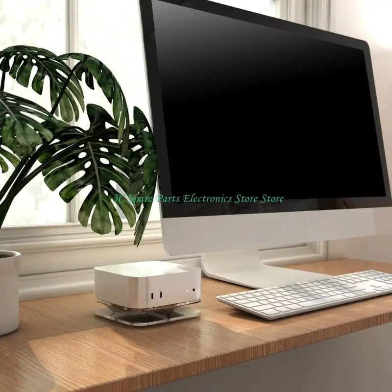 SZ High Transparencies Acrylic Computer Stand With AntiDust Meshes And Enhances Cooling System for 2024