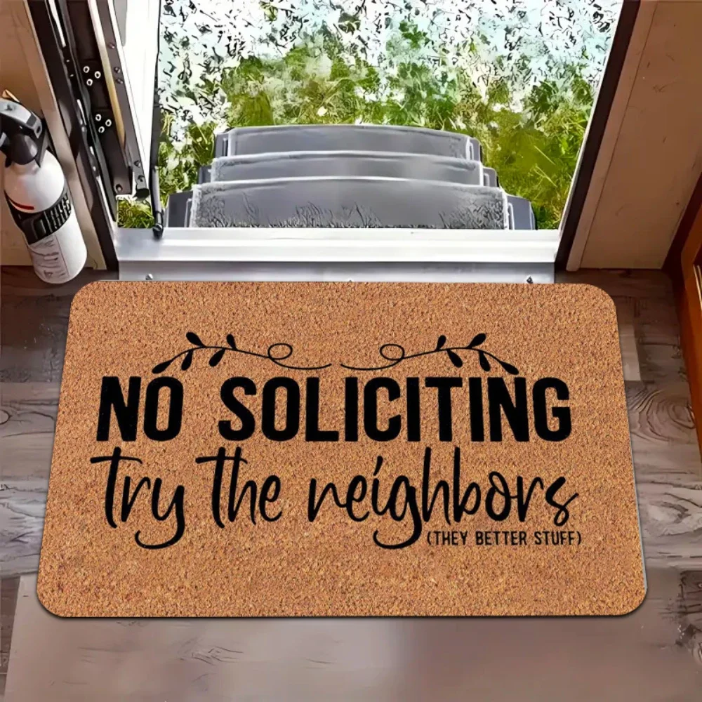 Humorous Text Phrase Welcome Doormat Floor Rug Entryway Porch Living Room Study Room Bedroom Washable Ornamental Entry Mat
