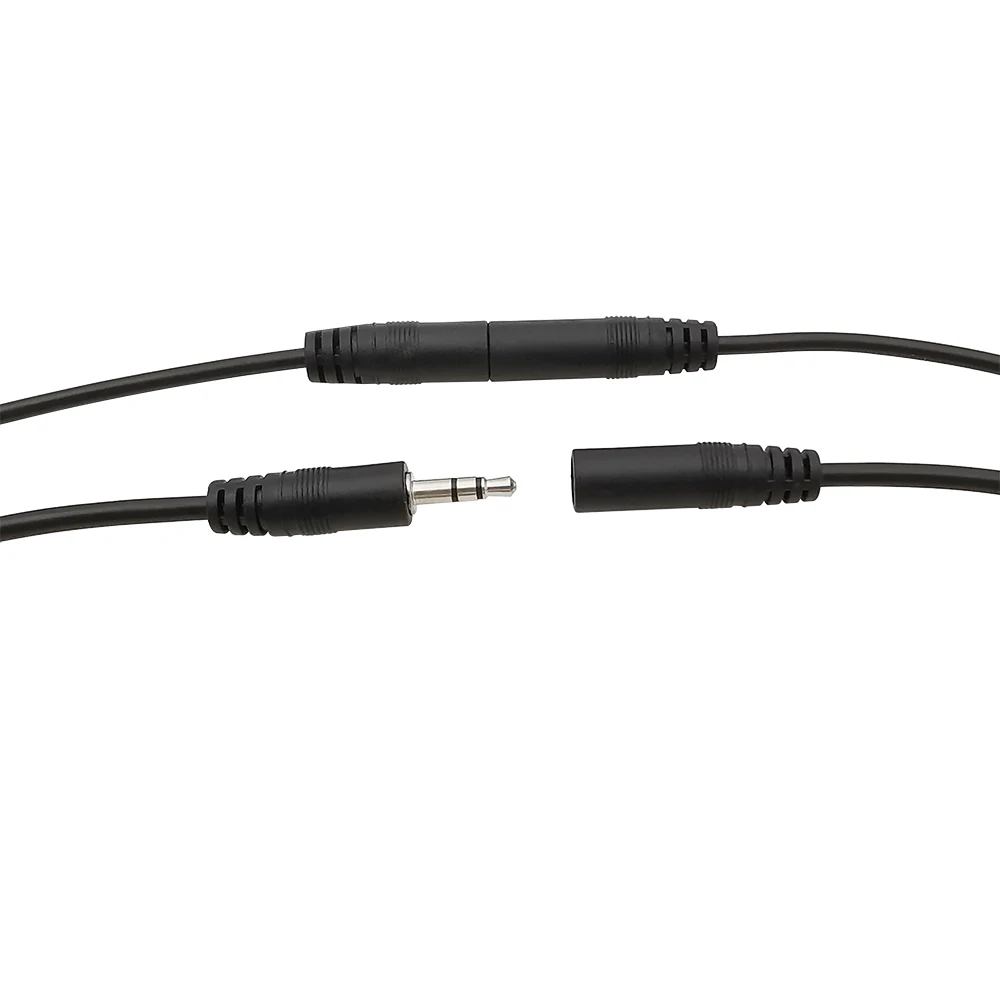 3.5mm 1/8 ''spina maschio Mono/Stereo connettore Jack femmina 2/3/4 Pin poli cavo di prolunga AUX cavo di riparazione per cuffie Audio fai da te 30CM