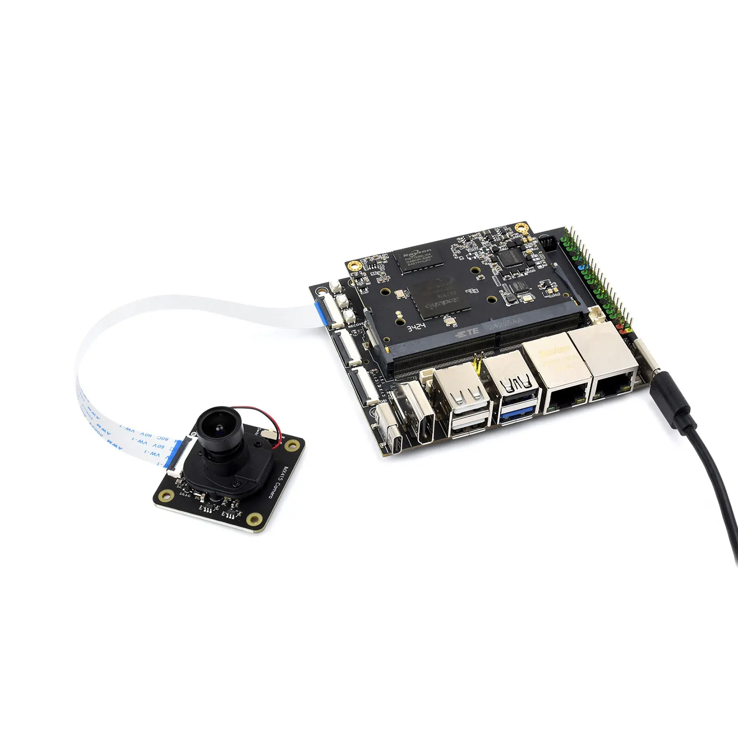 IMX415 Camera Module 8MP 3840*2160 98° IR-CUT FOV Low Light HD For Raspberry Pi 5 4B+ 3B+ 3B 3.95MM Focal Length