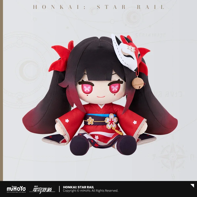

Оригинальная блестящая модель, орнамент Mihoyo, игра Honkai StarRail, фигурки, плюшевая кукла для косплея, мягкие игрушки, аниме, мультяшный рождественский подарок