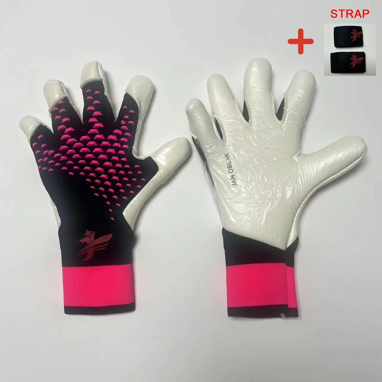 Teens Adults Size Soccer Goalkeeper Gloves Professional Thick Latex Football Goalkeeper Gloves With Finger