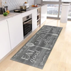 Alfombra moderna para cocina, felpudo antideslizante para pasillo, entrada, casa, baño, sala de estar, suelo, dormitorio, decoración personalizada