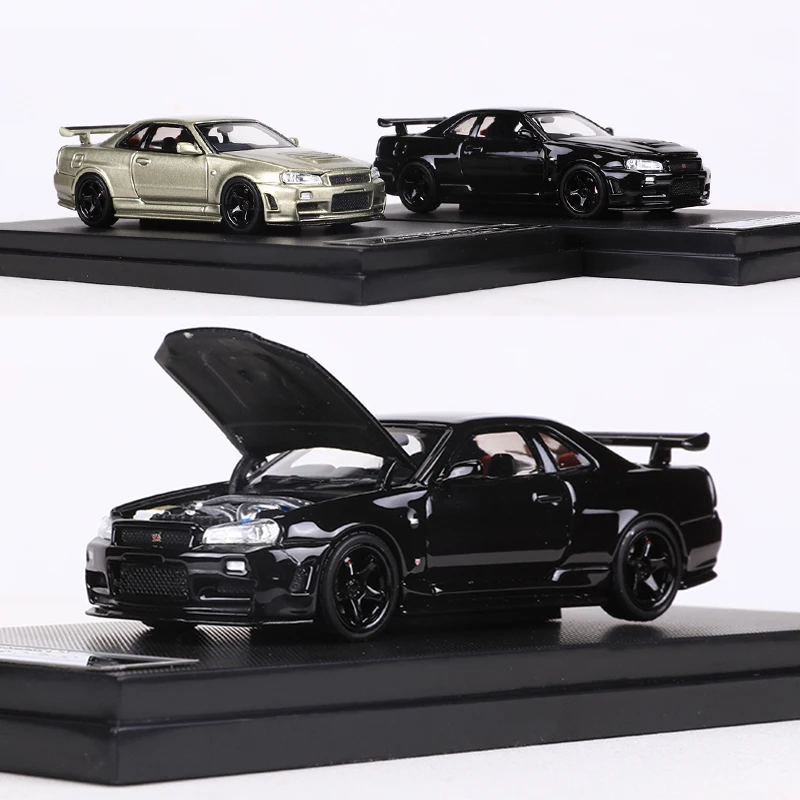 MotorHelix 1:64 NISMO R34 Z-TUNE Alloy Model Car