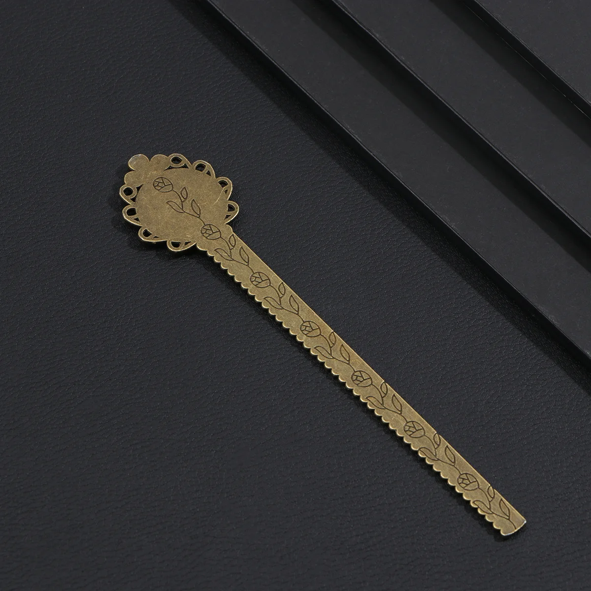 

10pcs Retro Bookmark Ruler 20Mm Bronze Metal Template For Writing Drawing Handwriting Learning Tool Stationery Gift Students