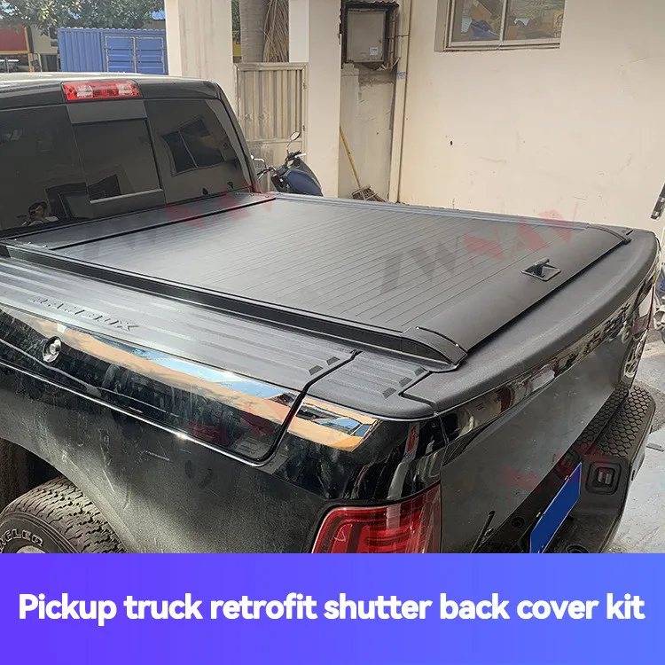 Car Trunk Lids For  Dodge Ram with rambox  Pickup Bed Tonneau Cover Retractable Roller Shutter Tail Box Cover Manual Tail Box