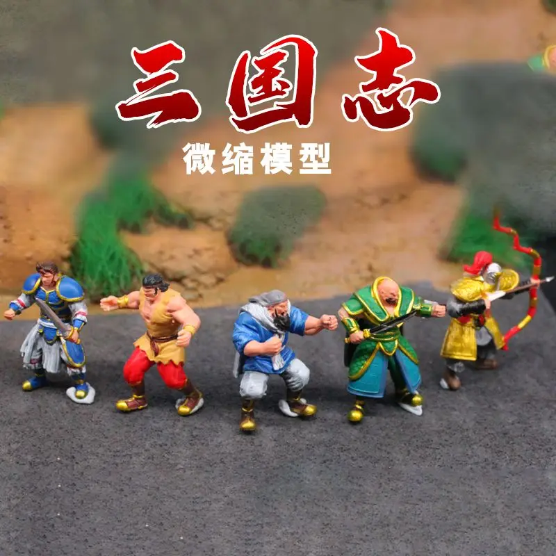 1:64  Chinese Japanese Arcade-Style Game Character Figures, Miniature Dolls, Car Models, Decorations