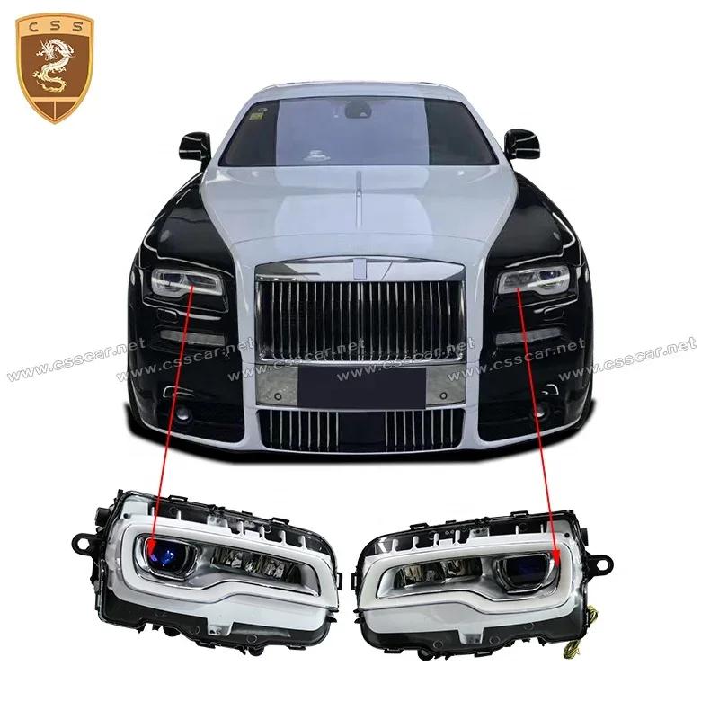 Car Modification Parts Car Front Led Head Lights for Ghost