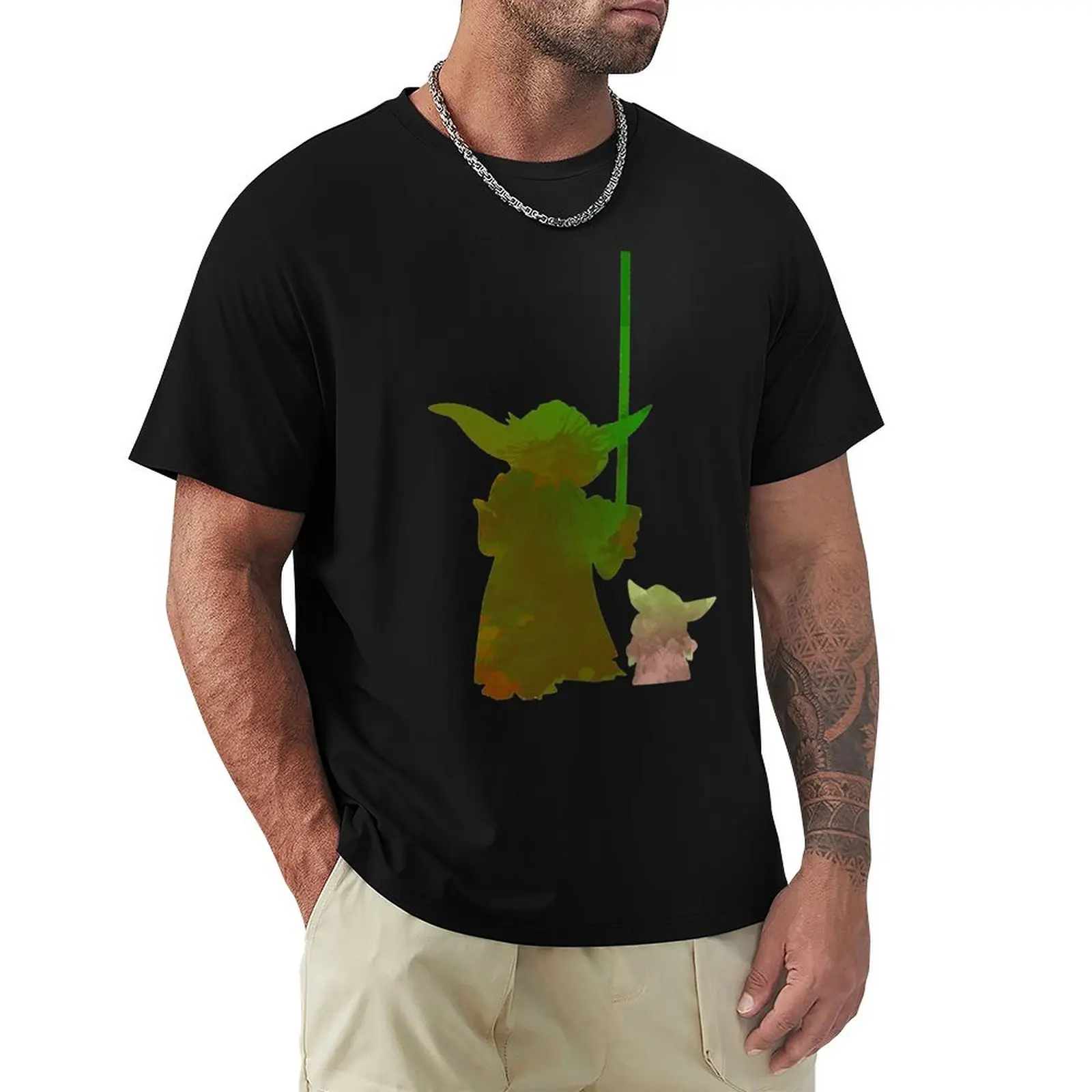 

Baby and Elder Inspired Silhouette T-Shirt sports fans sublime mens graphic t-shirts