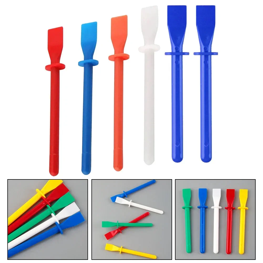 2/4PCS Leather Gluing Tool Handcraft Adhesive Scraper Brush Leather Glue Application Tools For DIY Leather Glue Hand Tool Parts