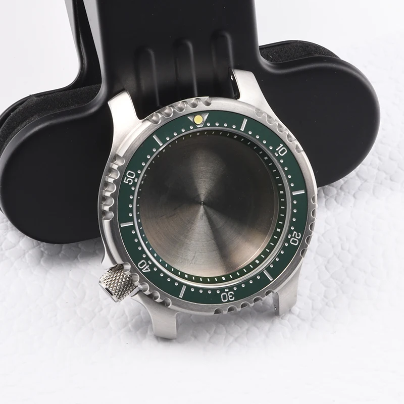 HEIMDALLR watch case super luminous Stainless Steel diving case fit Seiko mod for NH35A NH36A Automatic Movement Sapphire