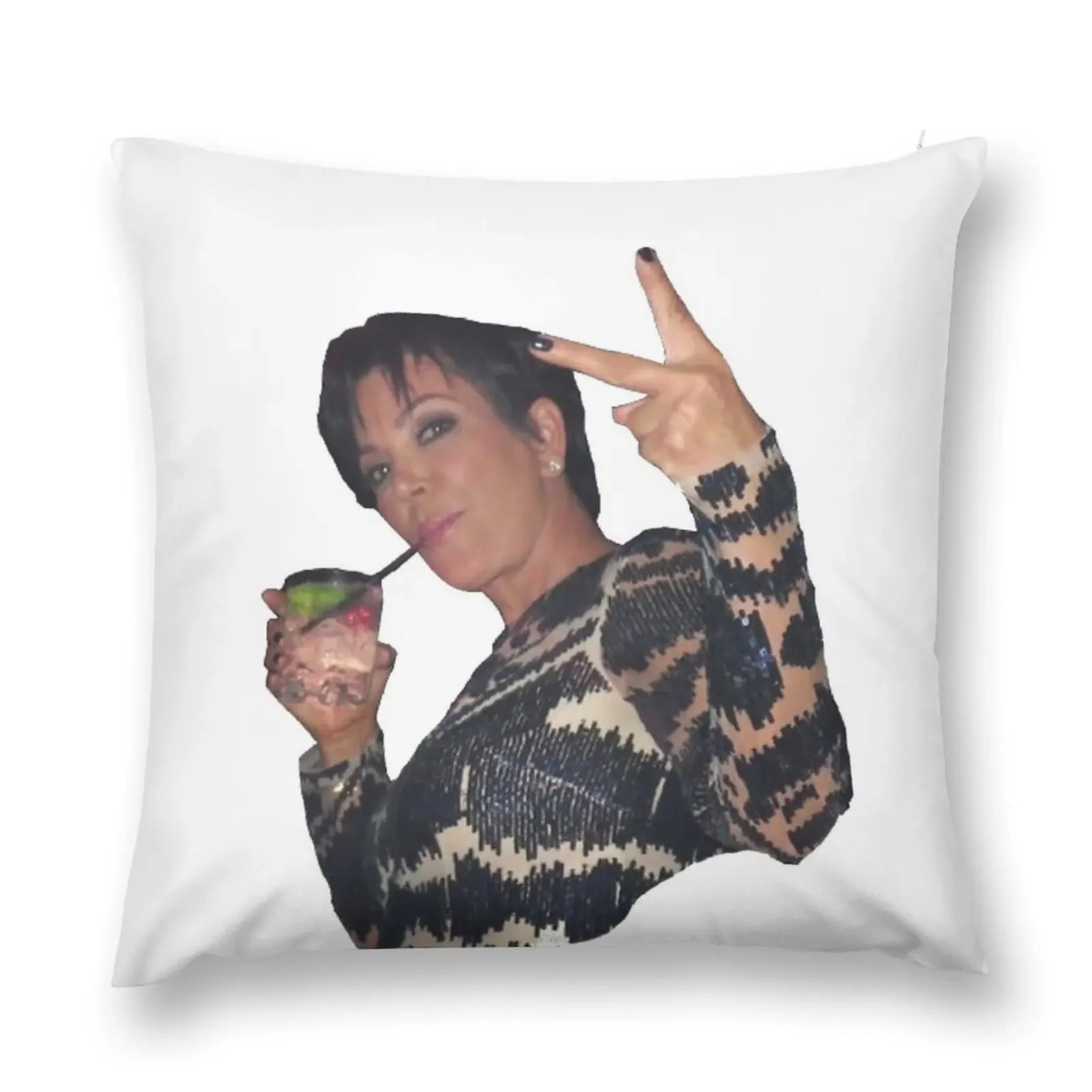 Kris Throw Pillow Custom Cushion Photo Couch Pillows christmas supplies Embroidered Cushion Cover pillow