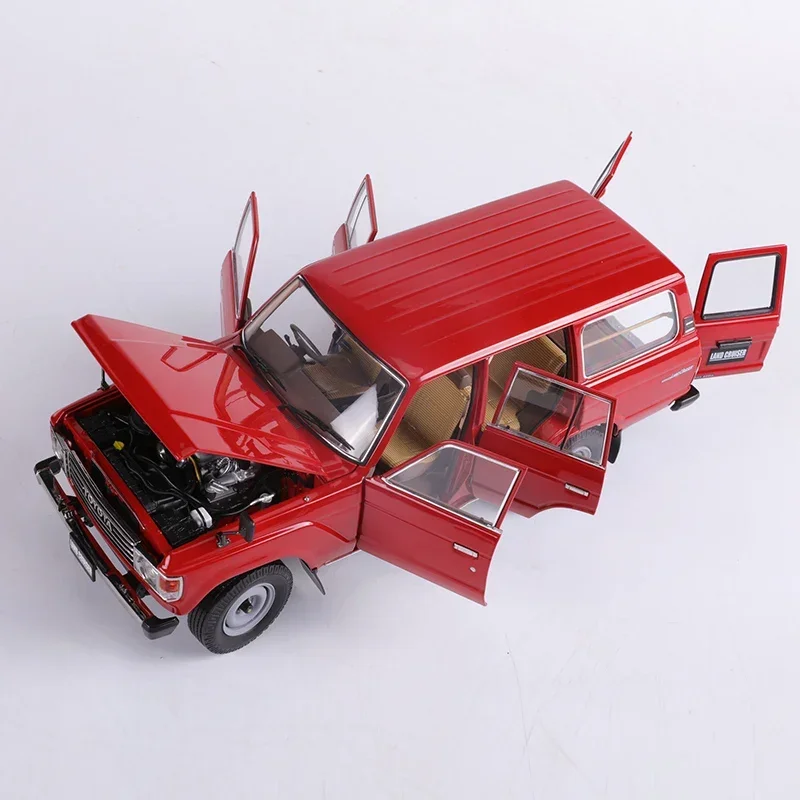 KYOSHO 1:18 FOR Toyota Rand Toyota Land Cruiser  LC60 Simulated Alloy Car Model For Collect