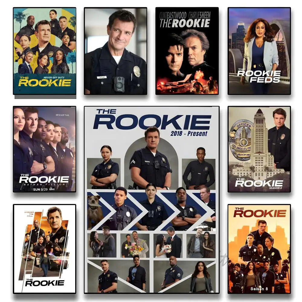 T-The Rookie Poster Classic poster and wall art prints are suitable for living rooms, bedrooms,and home