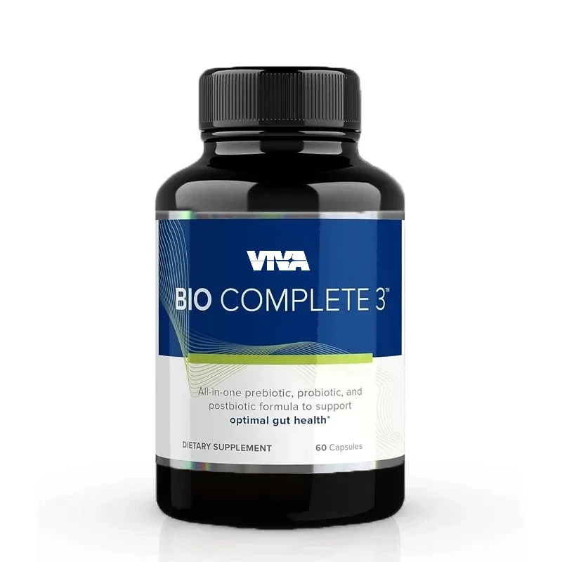 Bio Complete 3- Probiotics, supporting intestinal health, 60 capsules containing Tributyrin coagulating Bacillus Sunsiber