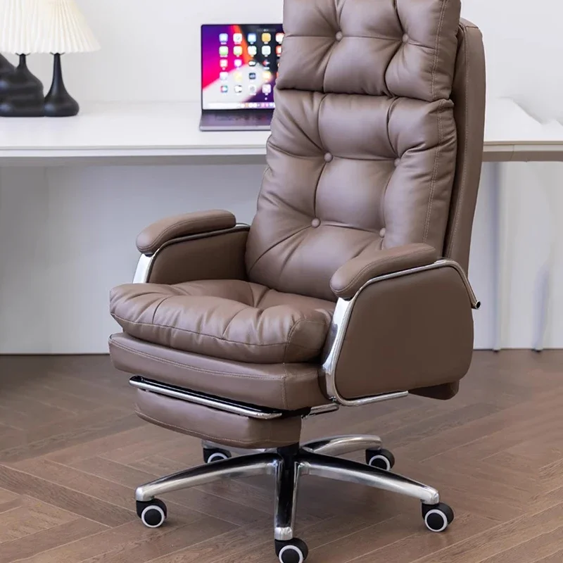 Ergonomic Throne Office Chair Swivel Study Lazy Lounge Modern Office Chair Nordic Comfortable Silla Oficina Trendy Furniture