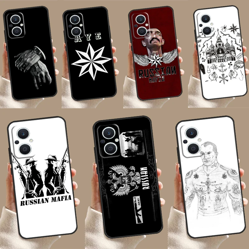 Russian Mafia Case For OPPO Reno 7 8 Lite 6 5 4 11F 10 Pro 8T 5Z 4Z OPPO Find X6 Pro X2 Neo X3 X5 Lite