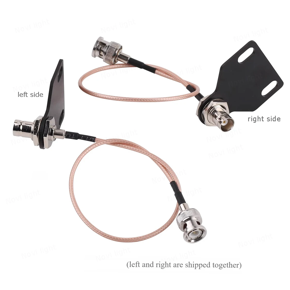 Placa de interfaz de antena host de micrófono inalámbrico, cable de extensión externo de antena BNC con placa U