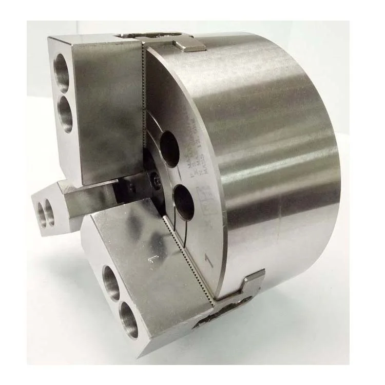Low-cost Lathe 3 Jaw Hollow Self Centering Hydraulic ChuckB-208 Power Chuck  Japanese Kitagawa Chuck  High-precision