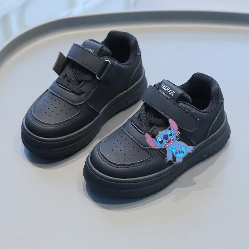 Hoge top jongens boardschoenen zachte zool baby peuter schoenen Disney Mickey Mouse kinderen sneakers lente herfst nieuwe meisje casual schoenen